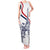 Custom France Women Rugby Tank Maxi Dress Summer Flowers 2024 - Wonder Print Shop