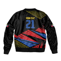 Custom Caribbean Cricket Antigua and Barbuda Bomber Jacket - Wonder Print Shop