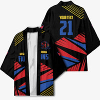 Custom Caribbean Cricket Antigua and Barbuda Kimono - Wonder Print Shop