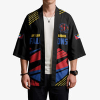 Custom Caribbean Cricket Antigua and Barbuda Kimono - Wonder Print Shop