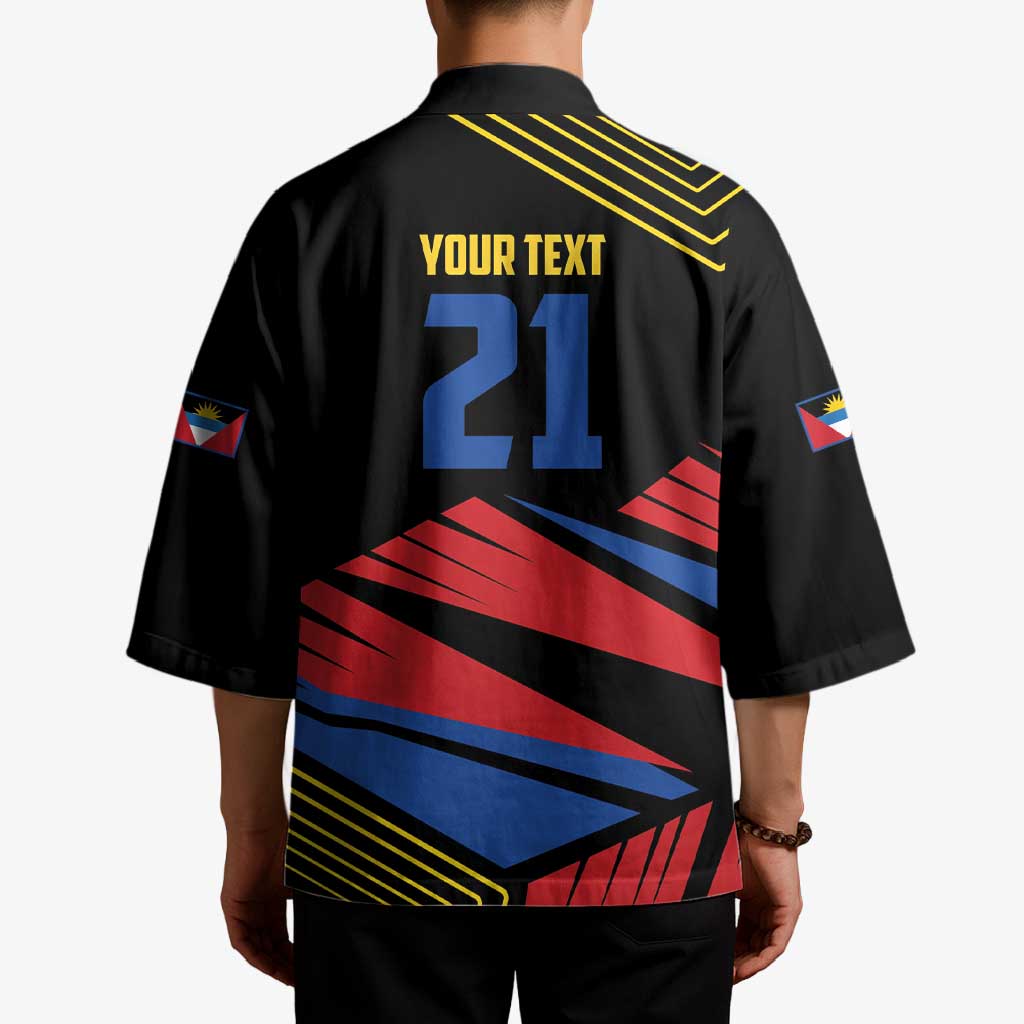 Custom Caribbean Cricket Antigua and Barbuda Kimono - Wonder Print Shop
