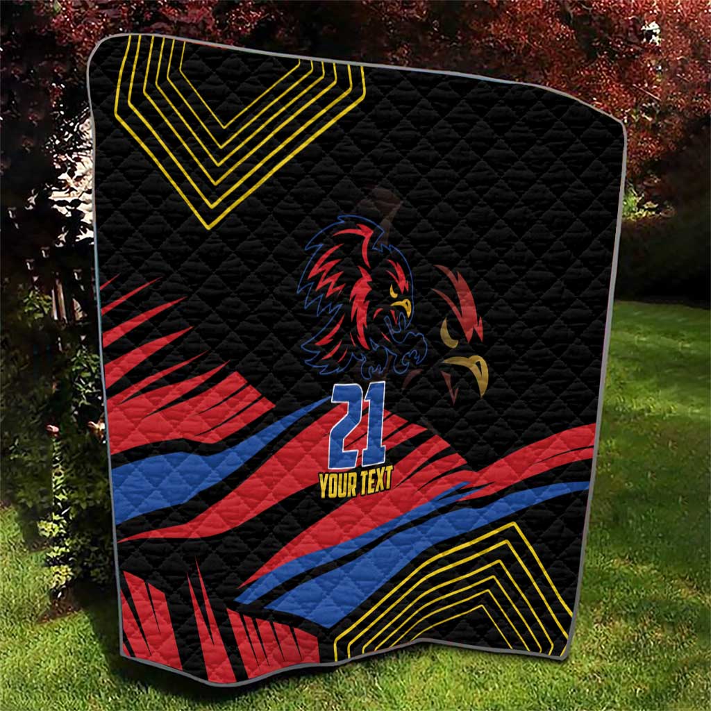 Custom Caribbean Cricket Antigua and Barbuda Quilt - Wonder Print Shop