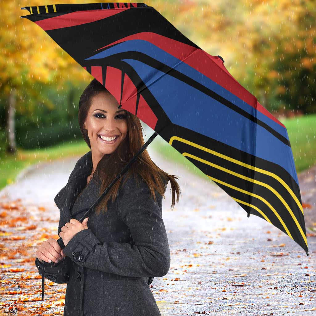 Custom Caribbean Cricket Antigua and Barbuda Umbrella - Wonder Print Shop