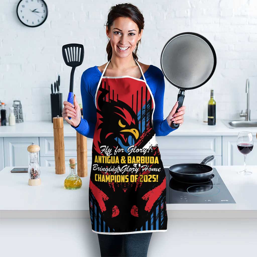 Caribbean Cricket Antigua and Barbuda Apron First Crown Forever Proud - Wonder Print Shop