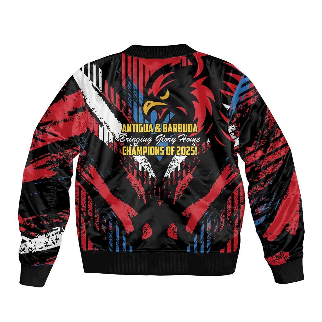Caribbean Cricket Antigua and Barbuda Bomber Jacket First Crown Forever Proud - Wonder Print Shop