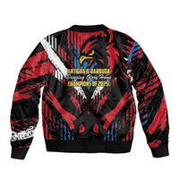 Caribbean Cricket Antigua and Barbuda Bomber Jacket First Crown Forever Proud - Wonder Print Shop