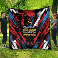 Caribbean Cricket Antigua and Barbuda Quilt First Crown Forever Proud - Wonder Print Shop