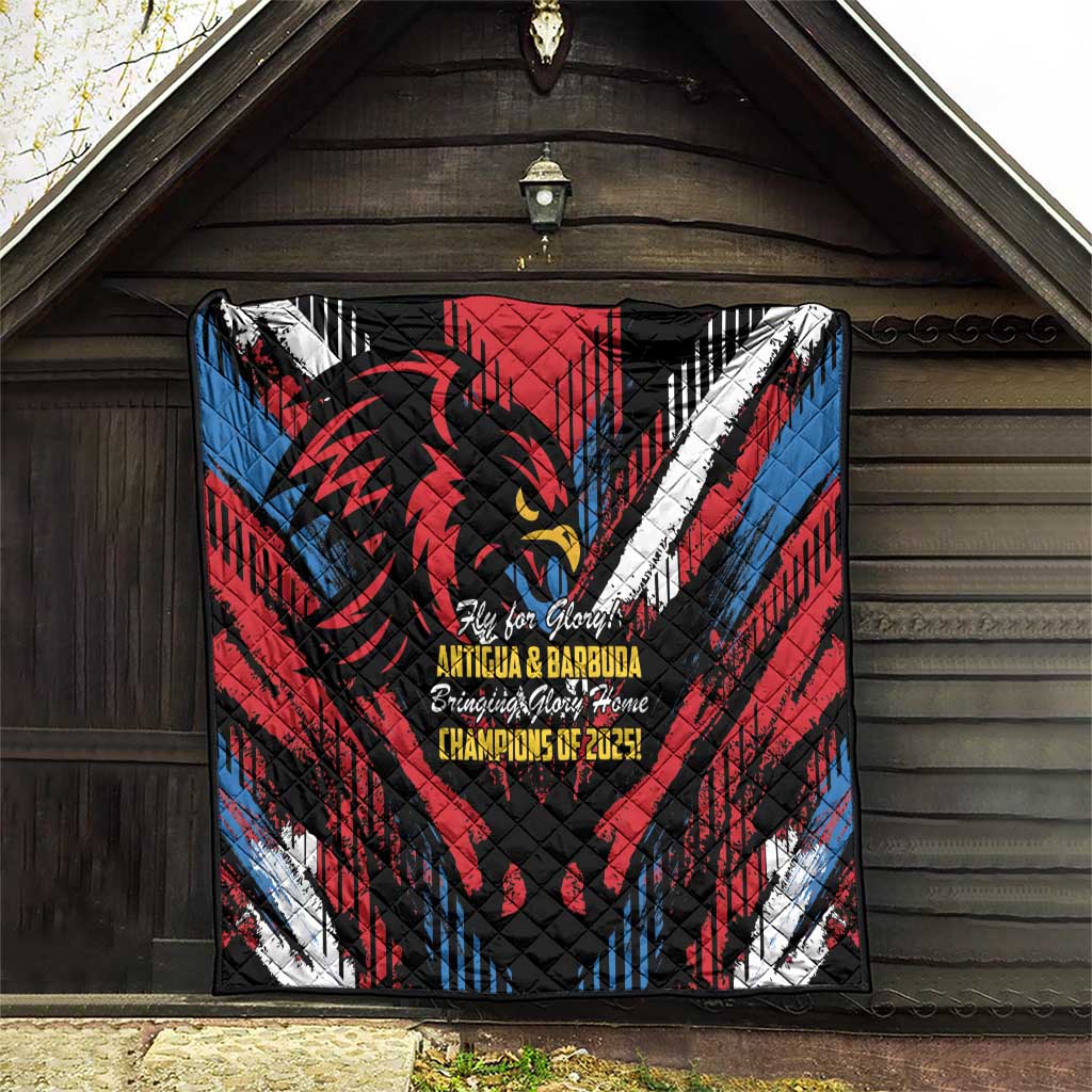 Caribbean Cricket Antigua and Barbuda Quilt First Crown Forever Proud - Wonder Print Shop