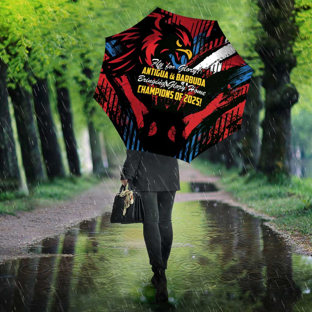 Caribbean Cricket Antigua and Barbuda Umbrella First Crown Forever Proud - Wonder Print Shop