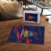 Caribbean Cricket Antigua and Barbuda Puzzle History Begins Now - Wonder Print Shop