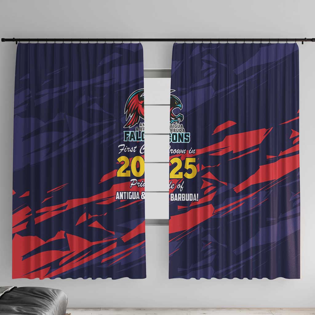 Caribbean Cricket Antigua and Barbuda Window Curtain History Begins Now - Wonder Print Shop