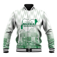 Proudly Nigerian Independence Day 1960 Personalized Baseball Jacket
