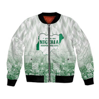Proudly Nigerian Independence Day 1960 Personalized Bomber Jacket