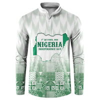 Proudly Nigerian Independence Day 1960 Personalized Button Sweatshirt