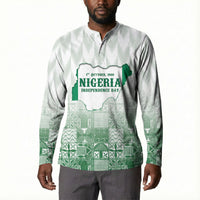 Proudly Nigerian Independence Day 1960 Personalized Button Sweatshirt