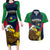 Namibia Rugby Couples Matching Long Sleeve Bodycon Dress and Hawaiian Shirt World Cup 2023 Eagle Mascot Come On Welwitschias LT9 - Wonder Print Shop