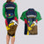 Namibia Rugby Couples Matching Long Sleeve Bodycon Dress and Hawaiian Shirt World Cup 2023 Eagle Mascot Come On Welwitschias LT9 - Wonder Print Shop