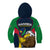 Namibia Rugby Kid Hoodie World Cup 2023 Eagle Mascot Come On Welwitschias - Wonder Print Shop