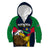 Namibia Rugby Kid Hoodie World Cup 2023 Eagle Mascot Come On Welwitschias - Wonder Print Shop