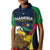 Namibia Rugby Kid Polo Shirt World Cup 2023 Eagle Mascot Come On Welwitschias - Wonder Print Shop