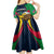 Namibia Rugby Kid Short Sleeve Dress World Cup 2023 Eagle Mascot Come On Welwitschias - Wonder Print Shop