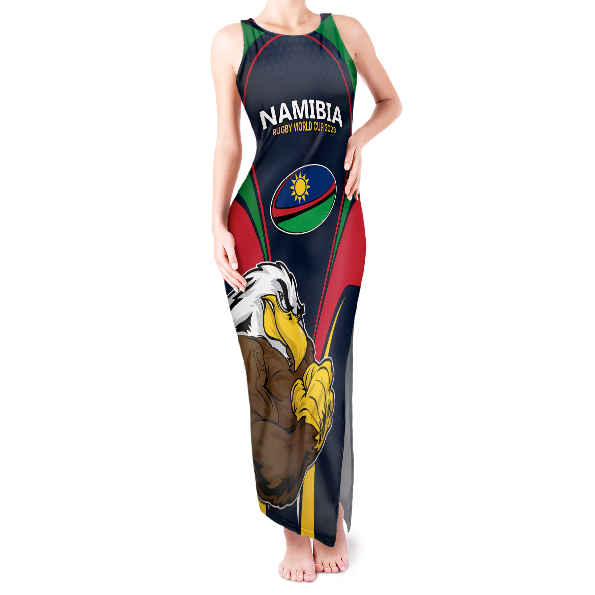 namibia-rugby-tank-maxi-dress-world-cup-2023-eagle-mascot-come-on-welwitschias