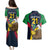 Custom Namibia Rugby Couples Matching Puletasi Dress and Hawaiian Shirt World Cup 2023 Eagle Mascot Come On Welwitschias LT9 - Wonder Print Shop