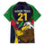 Custom Namibia Rugby Family Matching Long Sleeve Bodycon Dress and Hawaiian Shirt World Cup 2023 Eagle Mascot Come On Welwitschias LT9 - Wonder Print Shop