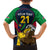 Custom Namibia Rugby Family Matching Mermaid Dress and Hawaiian Shirt World Cup 2023 Eagle Mascot Come On Welwitschias LT9 - Wonder Print Shop