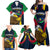 Custom Namibia Rugby Family Matching Off Shoulder Maxi Dress and Hawaiian Shirt World Cup 2023 Eagle Mascot Come On Welwitschias LT9 - Wonder Print Shop