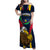 Custom Namibia Rugby Family Matching Off Shoulder Maxi Dress and Hawaiian Shirt World Cup 2023 Eagle Mascot Come On Welwitschias LT9 - Wonder Print Shop