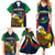 Custom Namibia Rugby Family Matching Summer Maxi Dress and Hawaiian Shirt World Cup 2023 Eagle Mascot Come On Welwitschias - Wonder Print Shop