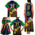 Custom Namibia Rugby Family Matching Tank Maxi Dress and Hawaiian Shirt World Cup 2023 Eagle Mascot Come On Welwitschias - Wonder Print Shop