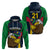 Custom Namibia Rugby Hoodie World Cup 2023 Eagle Mascot Come On Welwitschias - Wonder Print Shop