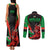 Wales Rugby Couples Matching Tank Maxi Dress and Long Sleeve Button Shirts World Cup 2023 Dragon Mascot Come On Cymru LT9 - Wonder Print Shop