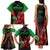 Wales Rugby Family Matching Tank Maxi Dress and Hawaiian Shirt World Cup 2023 Dragon Mascot Come On Cymru - Wonder Print Shop