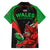 Wales Rugby Kid Hawaiian Shirt World Cup 2023 Dragon Mascot Come On Cymru - Wonder Print Shop