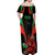 Wales Rugby Off Shoulder Maxi Dress World Cup 2023 Dragon Mascot Come On Cymru - Wonder Print Shop