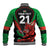 Custom Wales Rugby Baseball Jacket World Cup 2023 Dragon Mascot Come On Cymru LT9 - Wonder Print Shop