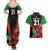 Custom Wales Rugby Couples Matching Summer Maxi Dress and Hawaiian Shirt World Cup 2023 Dragon Mascot Come On Cymru LT9 - Wonder Print Shop