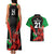 Custom Wales Rugby Couples Matching Tank Maxi Dress and Hawaiian Shirt World Cup 2023 Dragon Mascot Come On Cymru LT9 - Wonder Print Shop