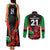 Custom Wales Rugby Couples Matching Tank Maxi Dress and Long Sleeve Button Shirts World Cup 2023 Dragon Mascot Come On Cymru LT9 - Wonder Print Shop