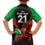 Custom Wales Rugby Family Matching Long Sleeve Bodycon Dress and Hawaiian Shirt World Cup 2023 Dragon Mascot Come On Cymru LT9 - Wonder Print Shop