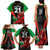 Custom Wales Rugby Family Matching Tank Maxi Dress and Hawaiian Shirt World Cup 2023 Dragon Mascot Come On Cymru - Wonder Print Shop