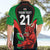 Custom Wales Rugby Hawaiian Shirt World Cup 2023 Dragon Mascot Come On Cymru - Wonder Print Shop