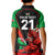 Custom Wales Rugby Kid Polo Shirt World Cup 2023 Dragon Mascot Come On Cymru - Wonder Print Shop