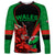 Custom Wales Rugby Long Sleeve Shirt World Cup 2023 Dragon Mascot Come On Cymru - Wonder Print Shop