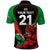 Custom Wales Rugby Polo Shirt World Cup 2023 Dragon Mascot Come On Cymru - Wonder Print Shop