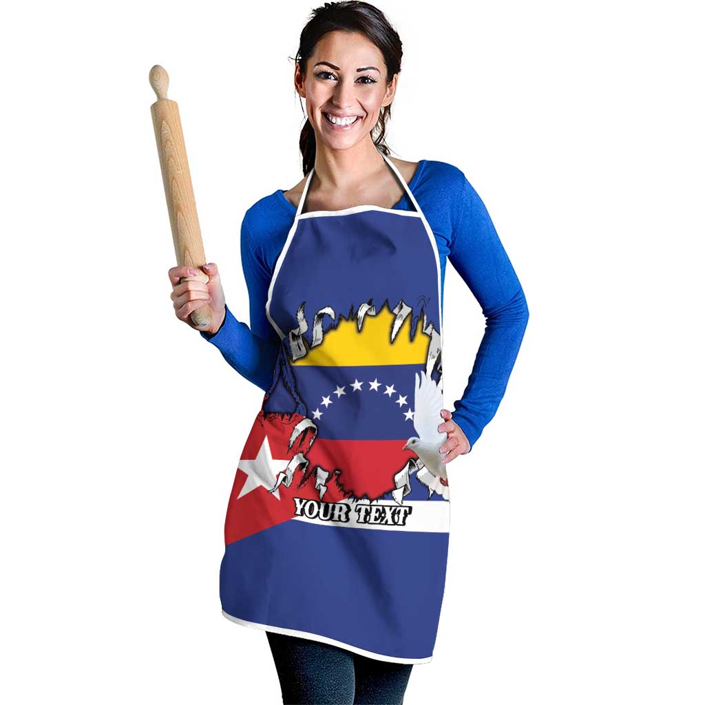 Personalized Cuba Venezuela Apron Fuerza Y Esperanza - Wonder Print Shop