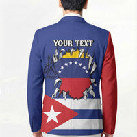 Personalized Cuba Venezuela Blazer Fuerza Y Esperanza - Wonder Print Shop